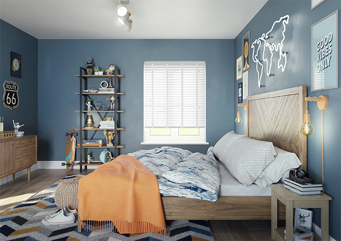 Ecowood Deluxe, Brilliant White Satin - Motorised Venetian Blind - Image 6